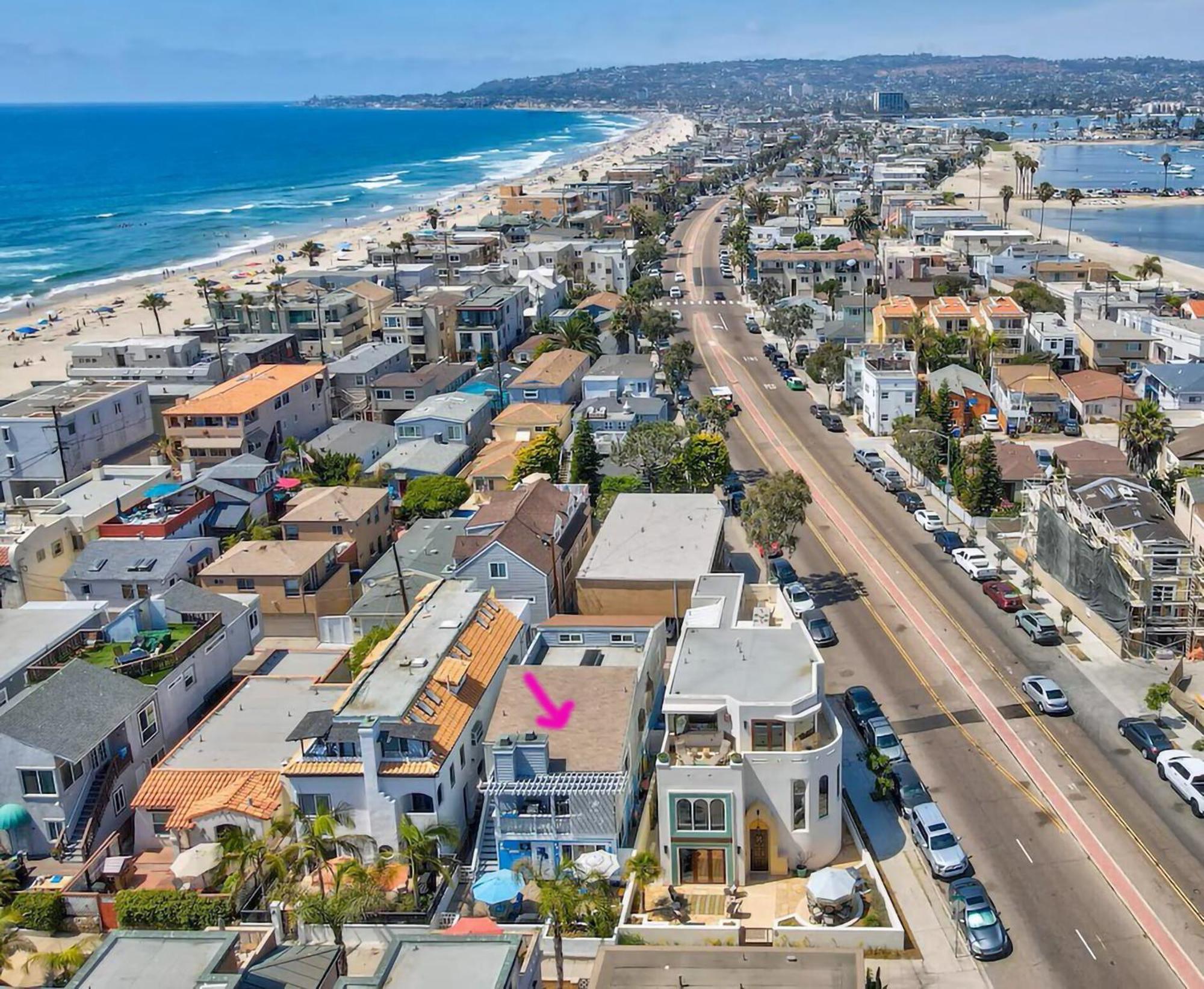 Luna Azul, Cozy Condo Only Steps To Mission Beach! Free Internet سان دييغو المظهر الخارجي الصورة